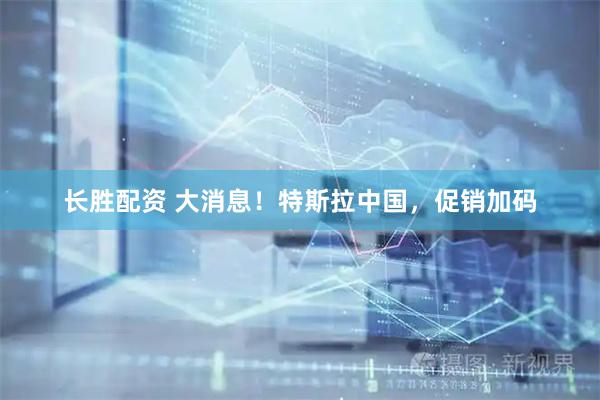 长胜配资 大消息！特斯拉中国，促销加码