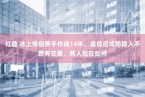 红盘 冰上情侣携手作战14年，退役后成陌路人不愿有交集，两人现在如何