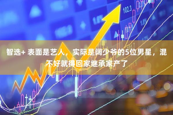 智选+ 表面是艺人，实际是阔少爷的5位男星，混不好就得回家继承家产了
